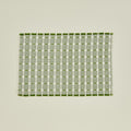 Hopsack Fringed Placemat, Set of 4 - Leaf