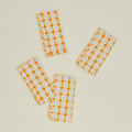 Wicker Fringed Napkin, Set of 4 - Marigold