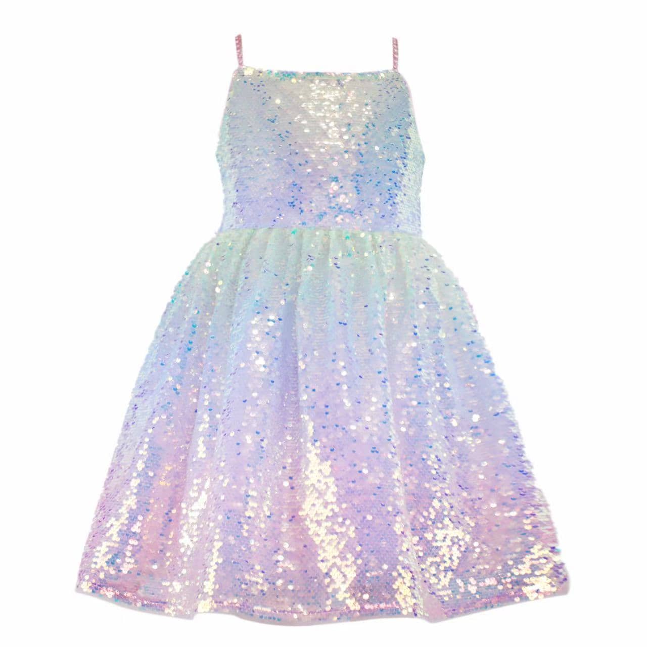 Sequin Ombre Sparkle Tank Dress