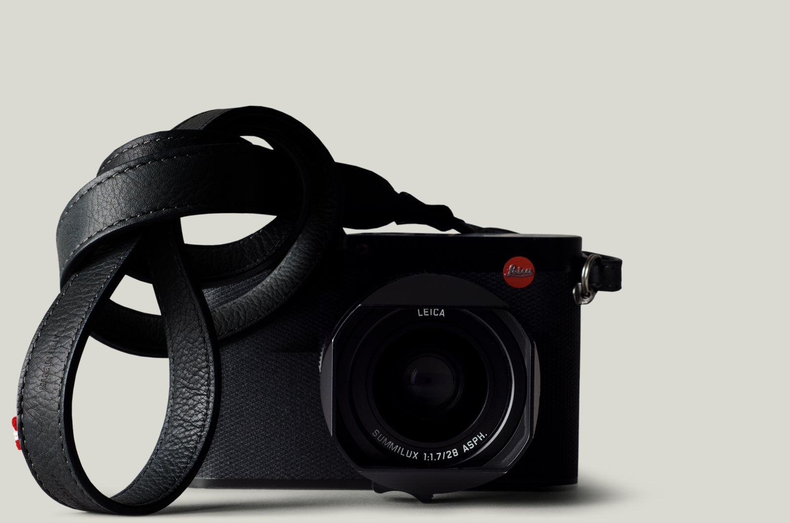 Duotone Camera Strap . Coal