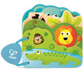 Baby's Wooden Wild Animal Book