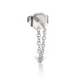 Chain Wrap Stud Earring