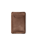 Filson Leather Card Case - Natural Brown