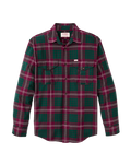 Lightweight Alaskan Guide Shirt - Green / Burgundy / Multi Plaid