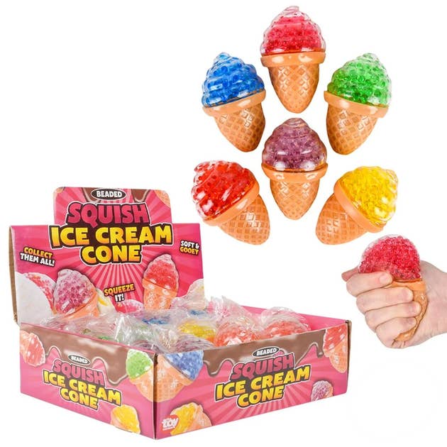 Ice-cream Soft Squeeze Water Bead Kids Toy