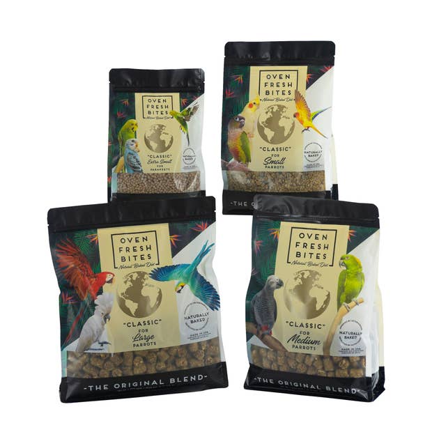 Complete Bird Diet Pouches – Oven Fresh Bites