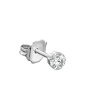 Invisible Set Diamond Stud Earring