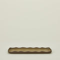 Stoneware Wavy Tray - Olive