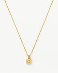 Mini Star Ridge Pendant Necklace | 18ct Gold Vermeil