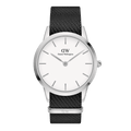 Iconic Black NATO White Dial