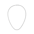 Tide Mesh Necklace Silver 2.8