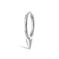 Single Short Spike Hoop Earring (Non-Rotating)