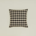Essential Gingham 18x18 Pillow - Light Grey/Black
