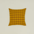 Essential Gingham 18x18 Pillow - Mustard/Bronze