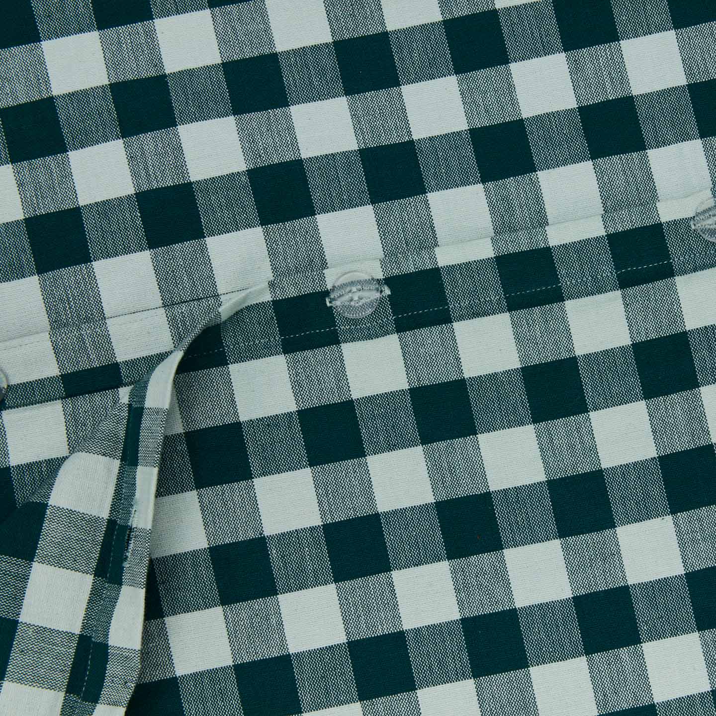 Essential Gingham Duvet - Sky/Peacock