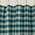 Essential Gingham Shower Curtain - Sky/Peacock