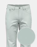 European Fine Poplin Stretch Five Pocket - Pearl Grey
