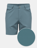 European Fine Poplin Stretch Short - Teal