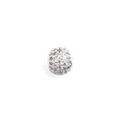 Pavé Orb White Crystal Charm
