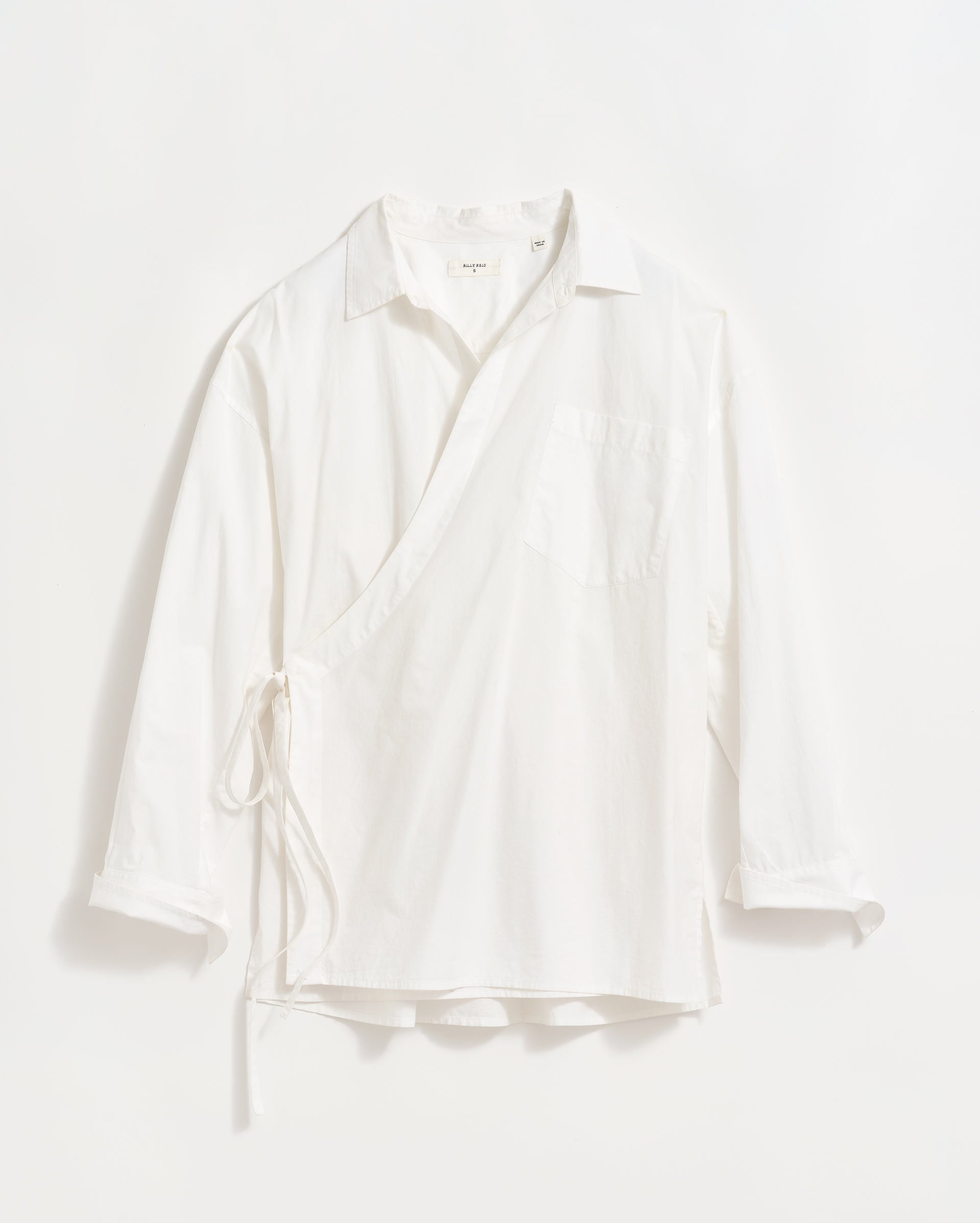 Poplin Wrap Shirt