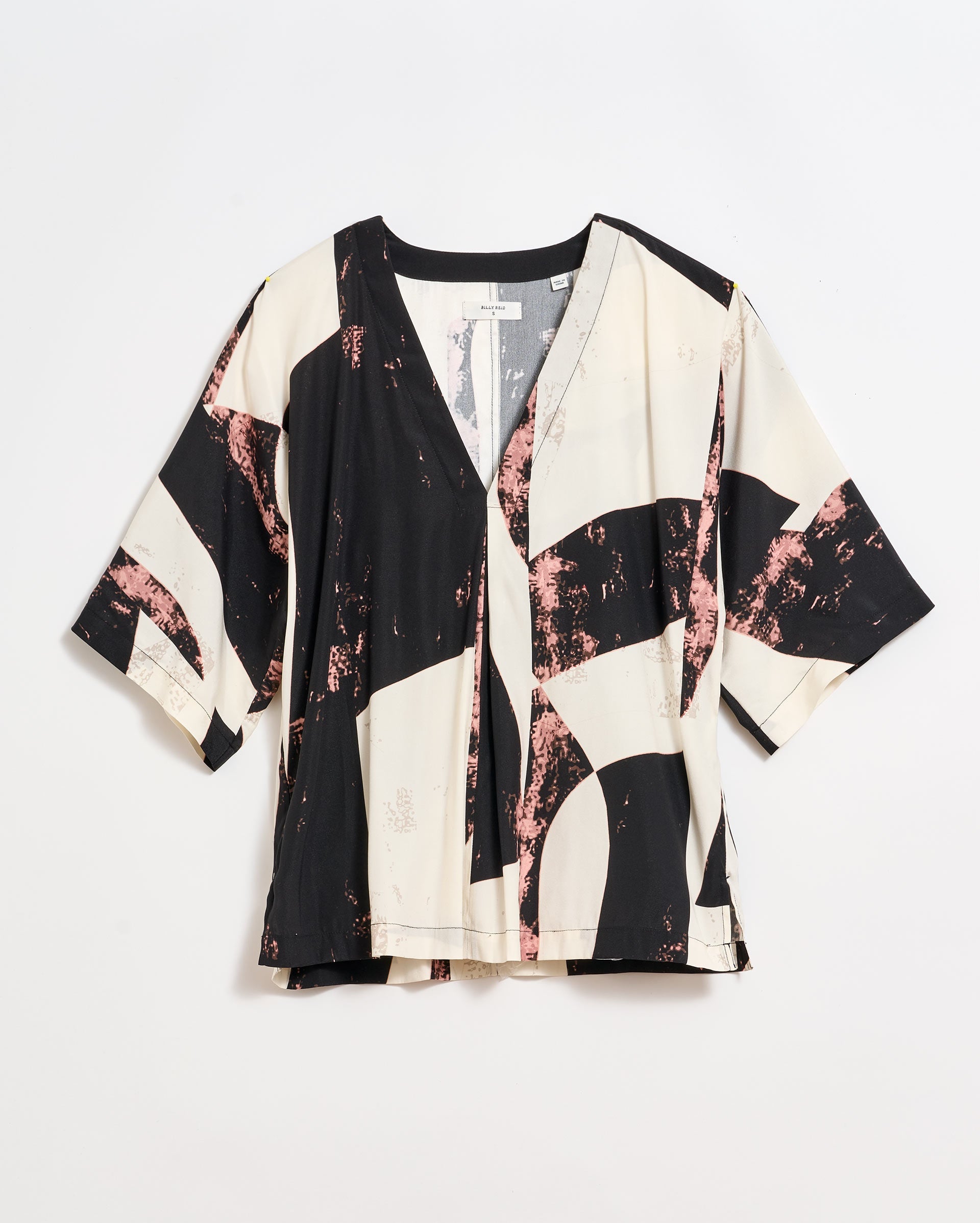 Modern Art V Pleat Blouse