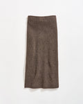 Straight Rib Sweater Skirt