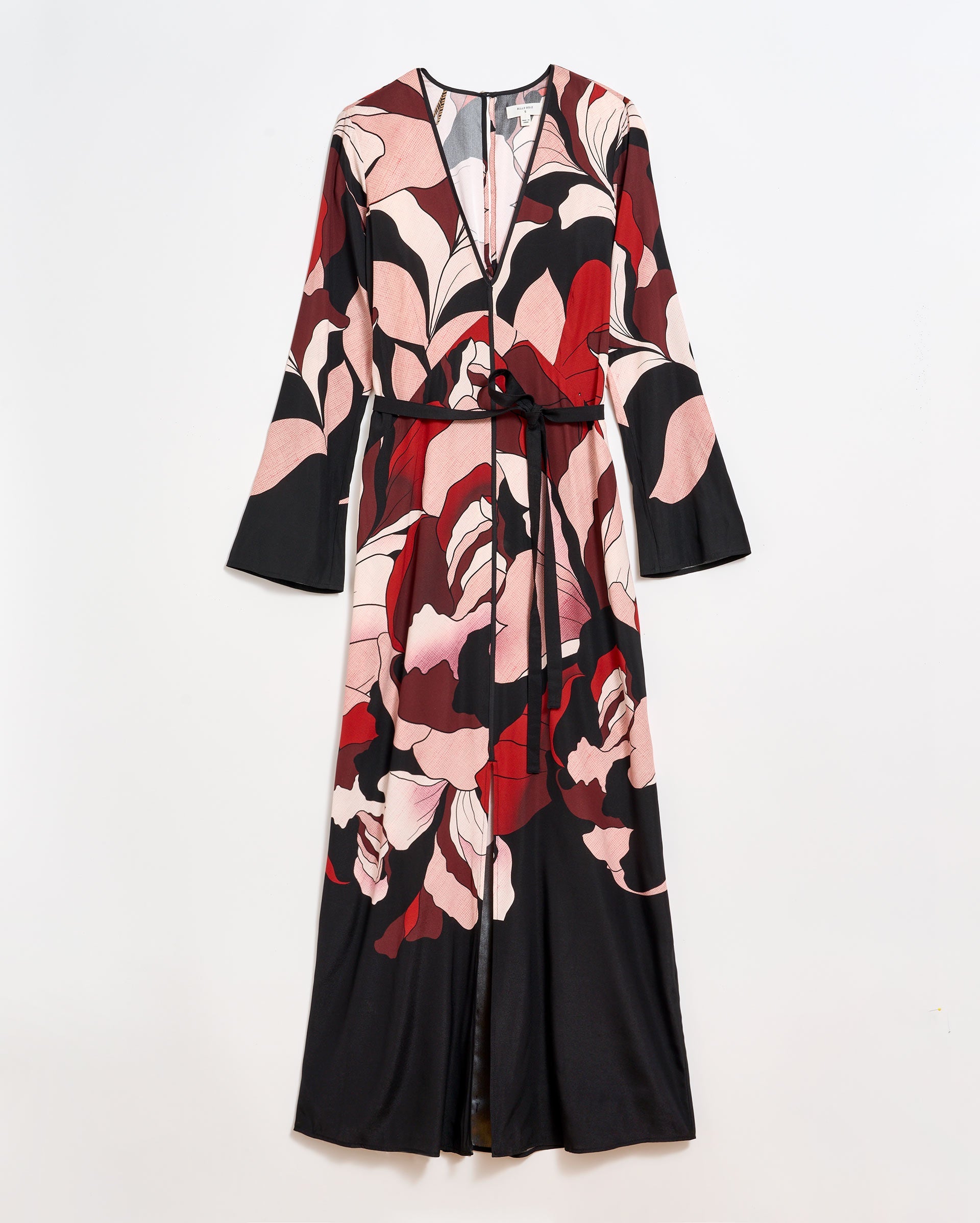 Winter Rose Maxi Cocktail Dress