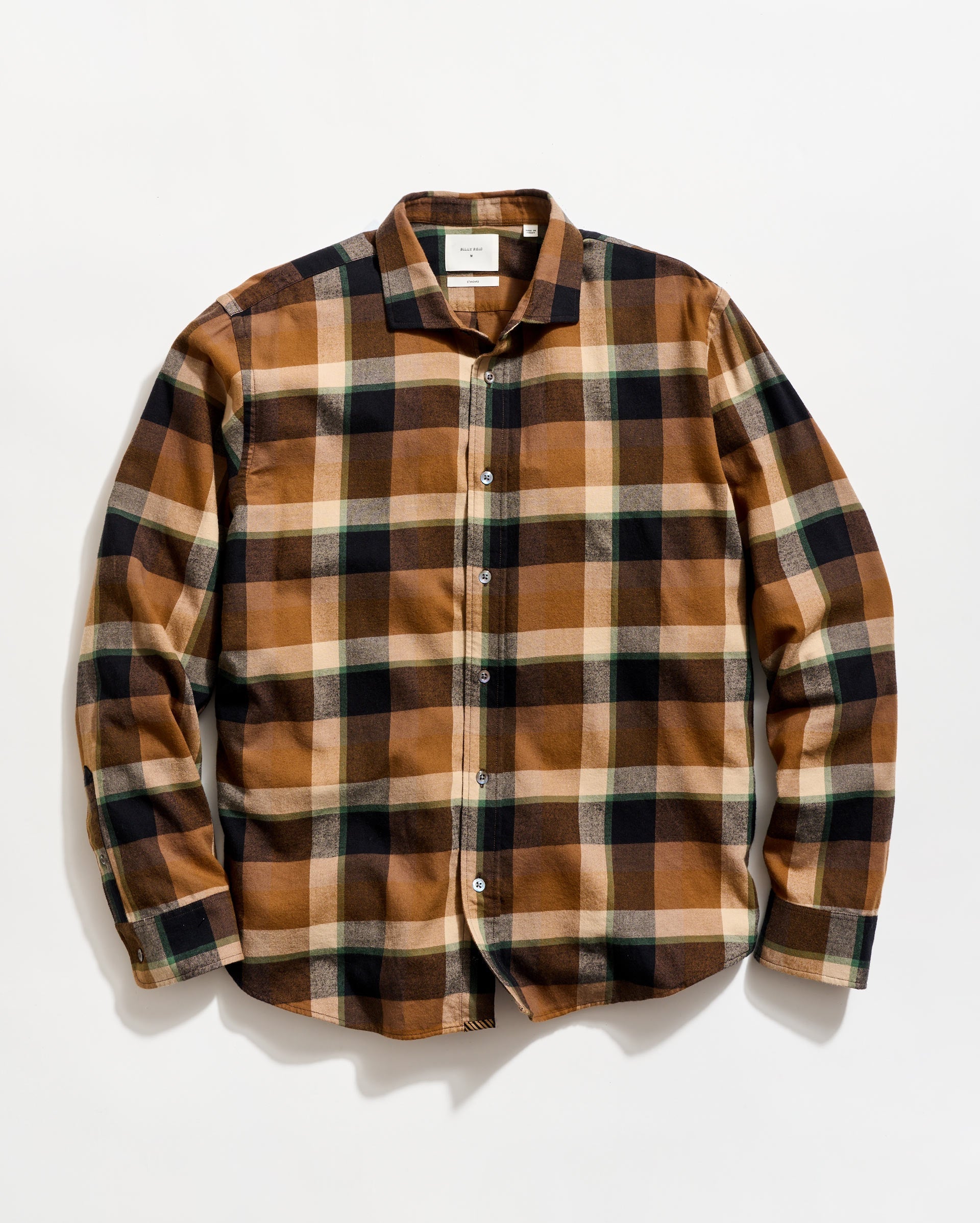 Large Scale Plaid Cedar Shirt