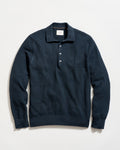Long Sleeve Grid Links Sweater Polo
