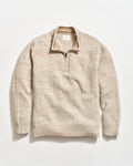 Basketweave Half Zip Sweater