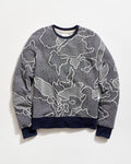 Numajiri Camellia Patchwork Crew
