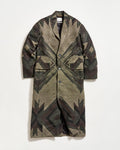 Plank Jacquard Overcoat