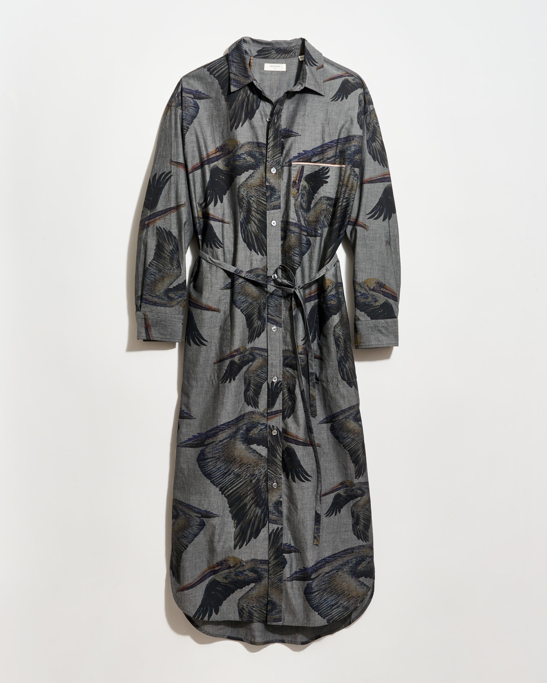 Bradley Gordon x Billy Reid Pelican MSL 1 Pocket Maxi Dress