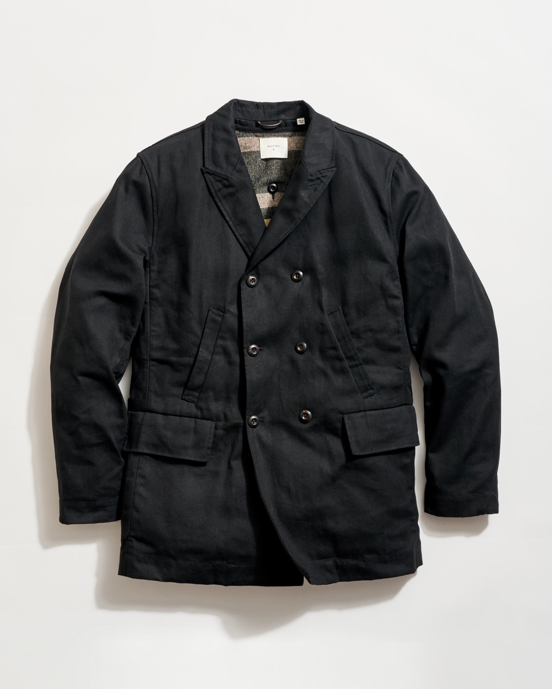 Waxed Canvas Bond Peacoat