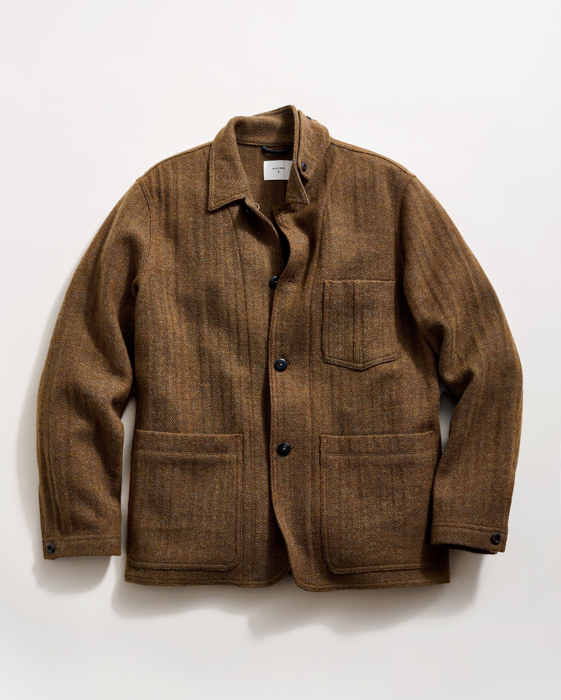 Wool Herringbone Chore Coat