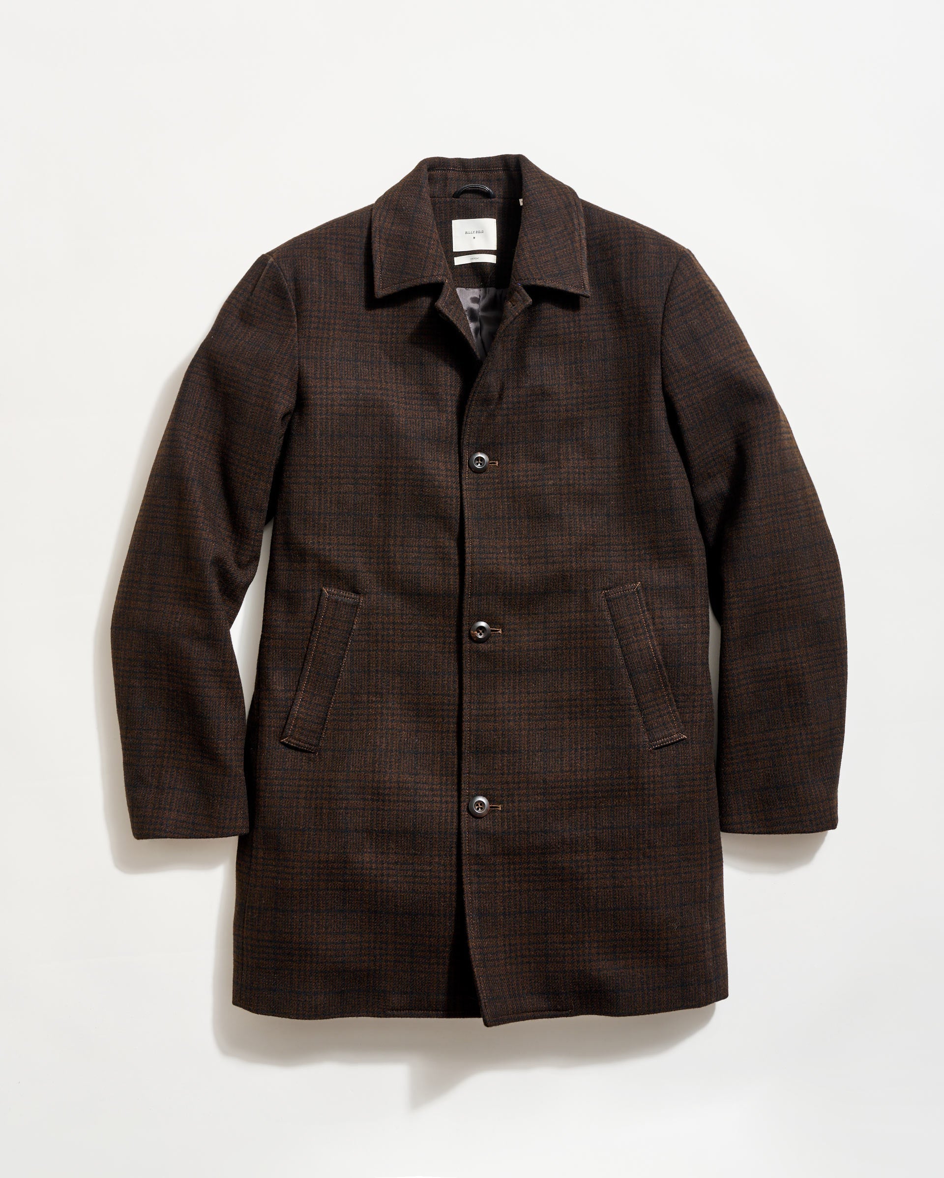 Plaid Cooper Overcoat