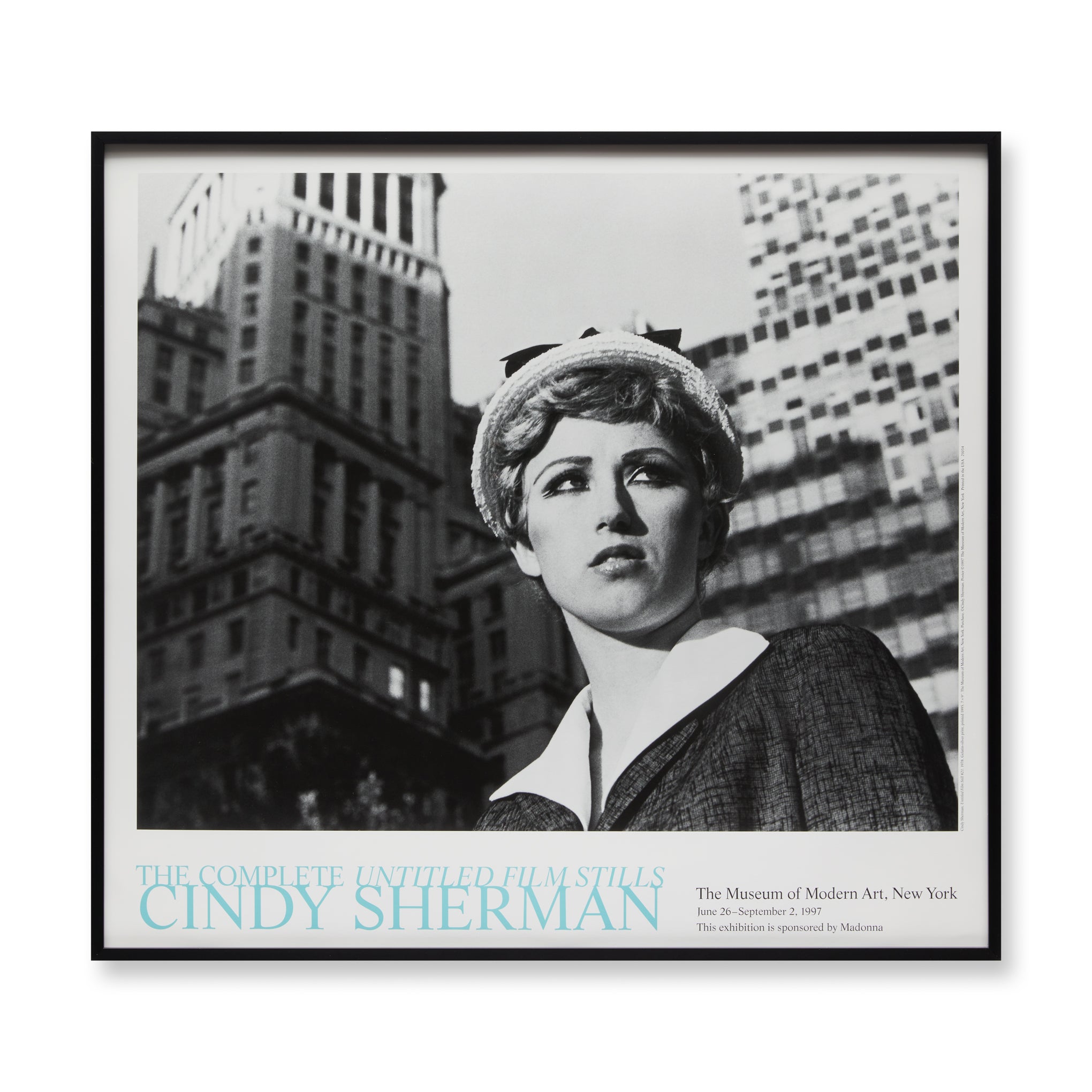 The Complete Unititled Film Stills Cindy Sherman Framed Poster