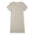 The Sausalito Dress in Forest Stripe Mercerized Merino