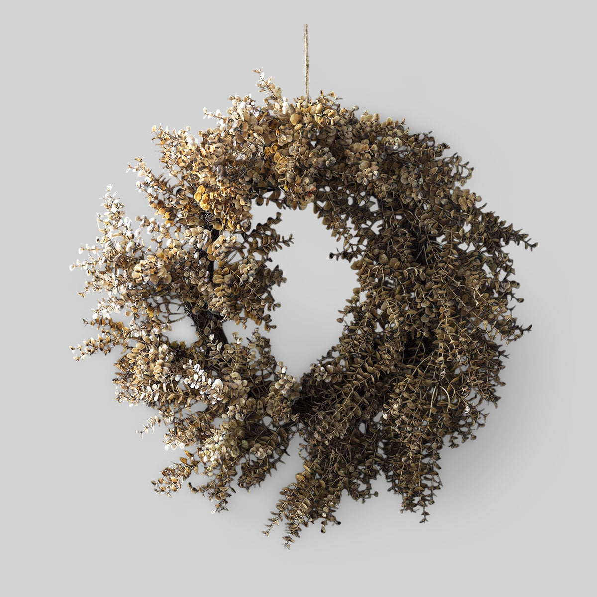 Faux Eucalyptus Wreath Desert, 23.6"