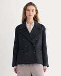 ReWool Short Peacoat | Deep Navy