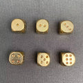 1pcs Brass Dice