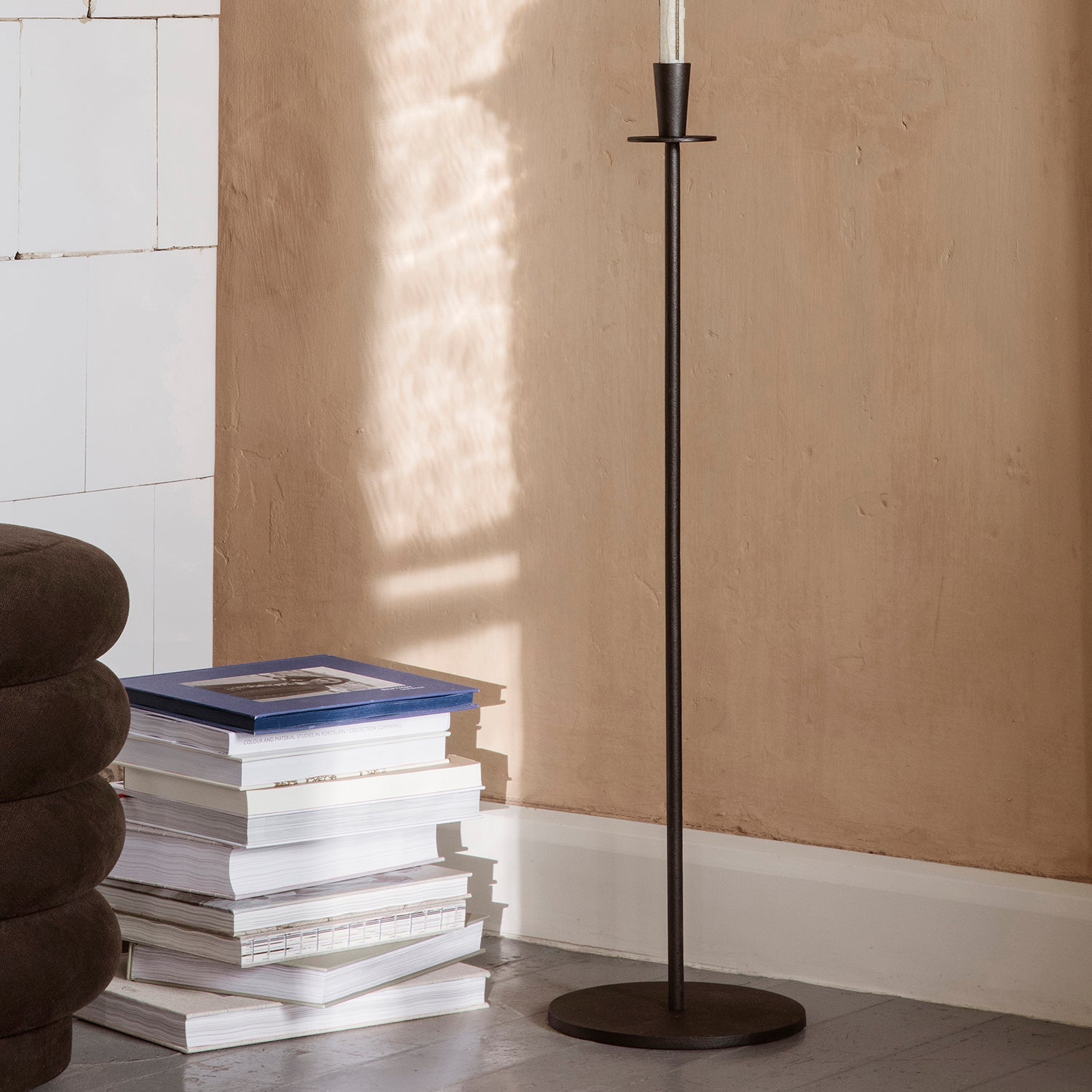 Hoy Cast Candle Holder - Tall