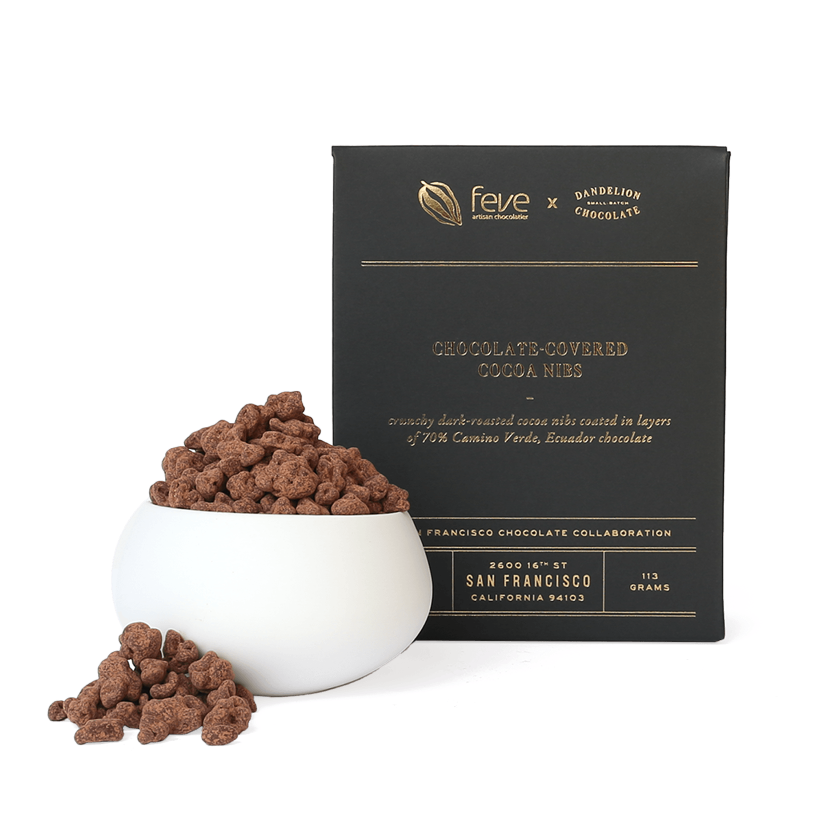 Chocolate-Covered Cocoa Nibs