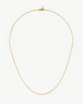 Solid Gold Classic Paperclip Chain Necklace | 14ct Solid Gold