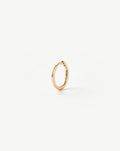 Solid Gold Classic Single Mini Hoop Earring