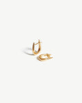Solid Gold Claw Huggies | 14ct Solid Gold