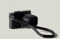 Firm Grip Camera Wrist Strap . Coal