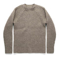 The Fisherman Sweater in Natural Waffle