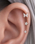 The Jardin Flat Back Stud Capsule