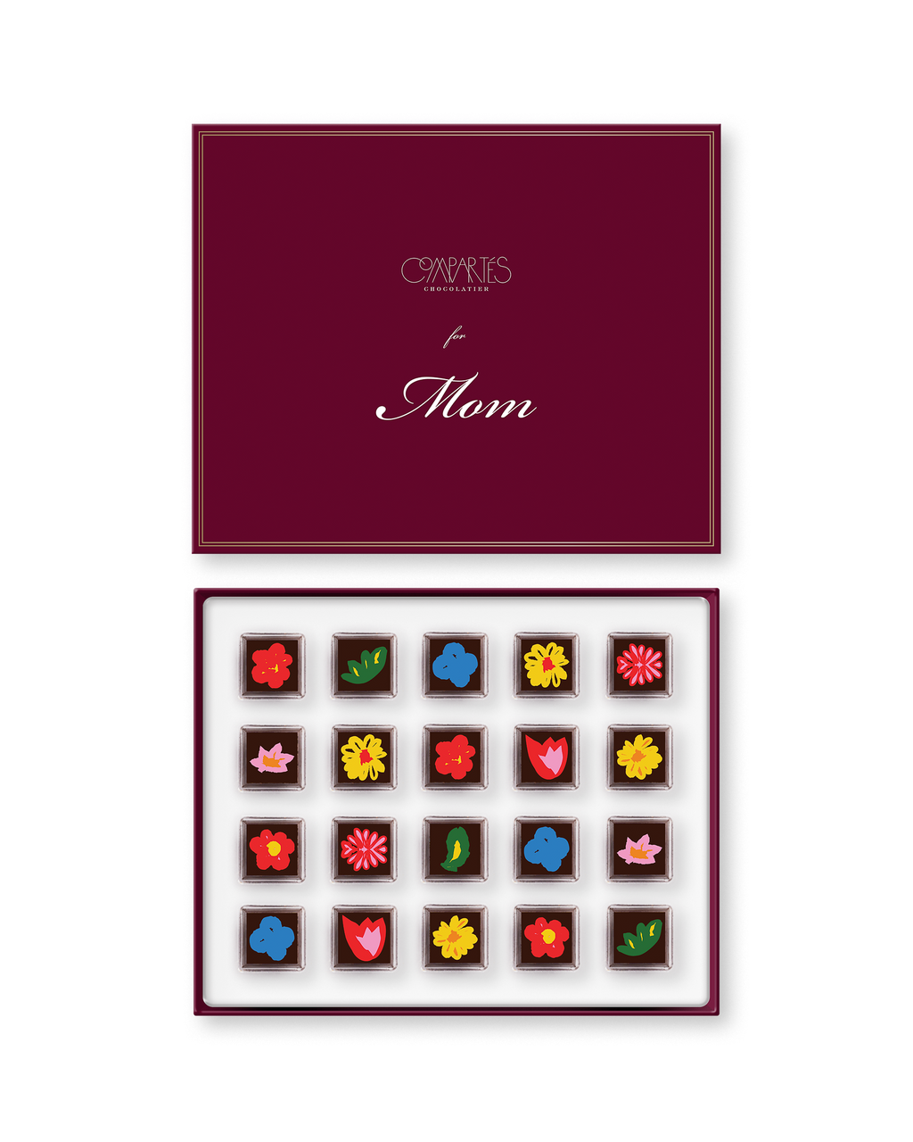 Floral Truffles Gift Box - Chocolate Flowers